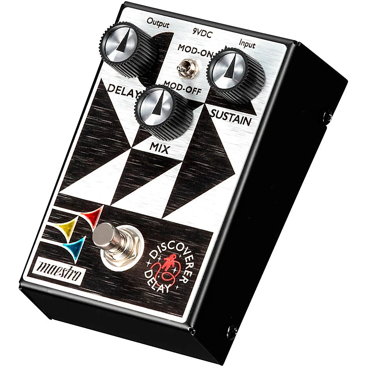 distortion delay pedal Maestro Discoverer Delay Pedal
