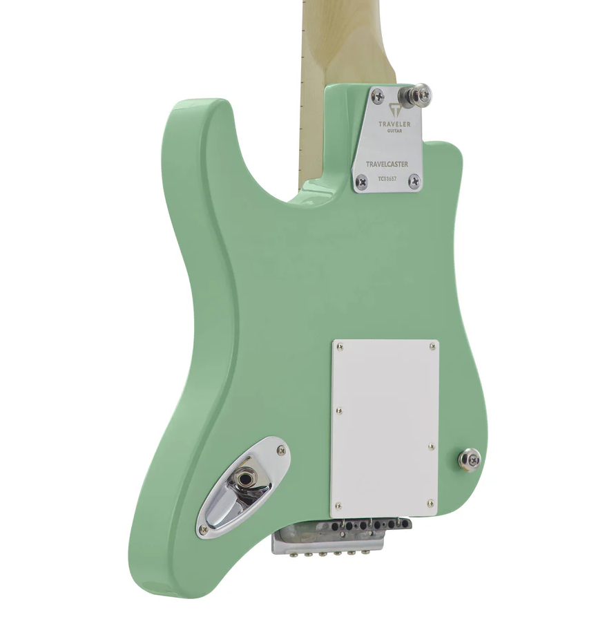 トラベラーギター Travelcaster Deluxe Surf Green Traveler Travelcaster Deluxe | Surf Green – Fret Zealot