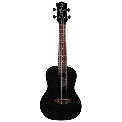 Luna Vintage Mahogany Concert Ukulele | Black Satin