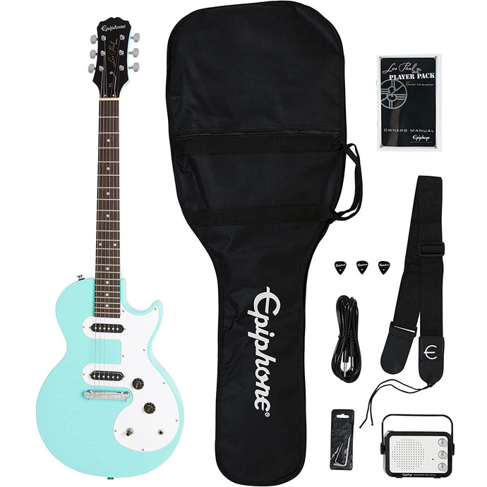 Fret Zealot +  Epiphone Les Paul Starter Pack | Turquoise