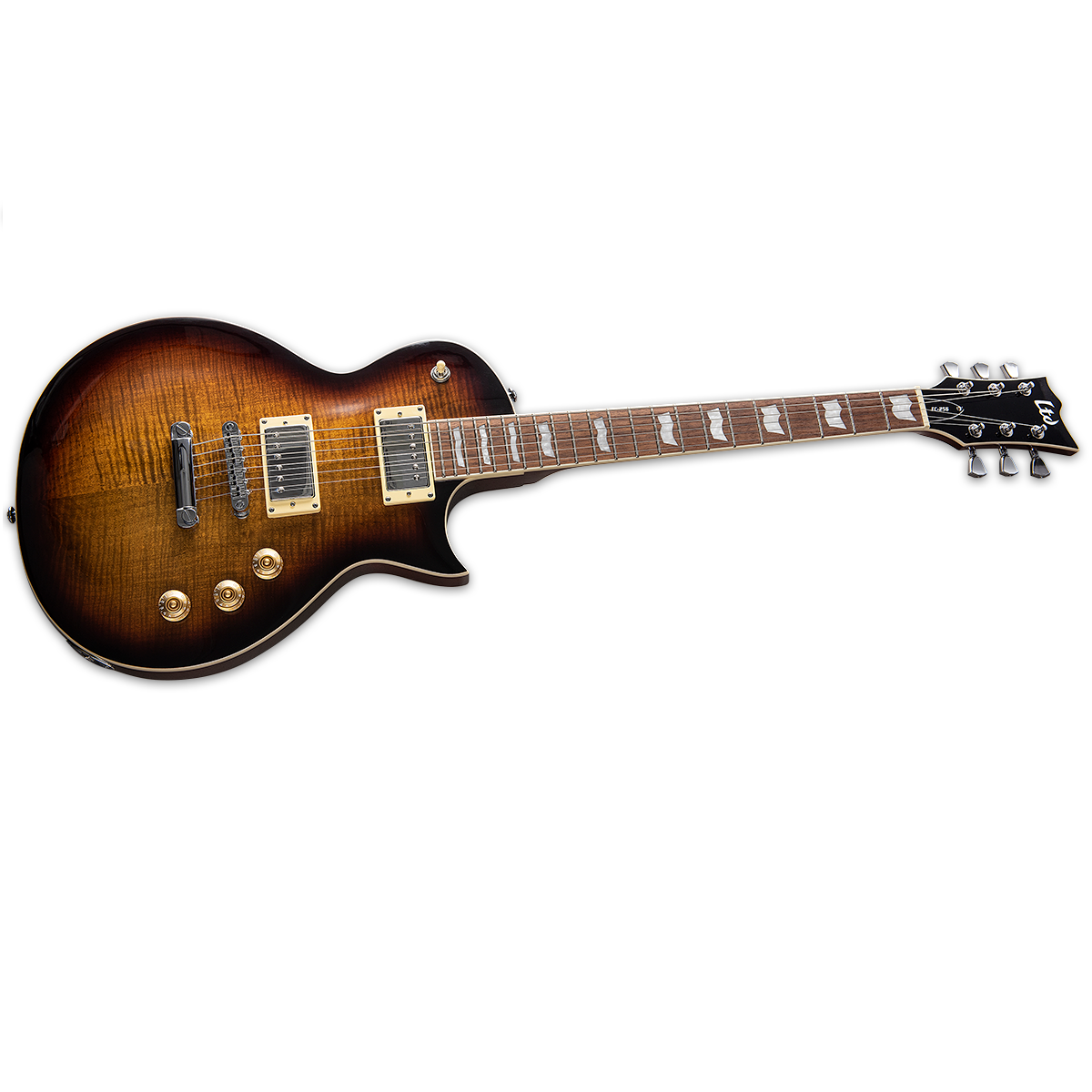 ESP LTD EC-256FM | Dark Brown Sunburst