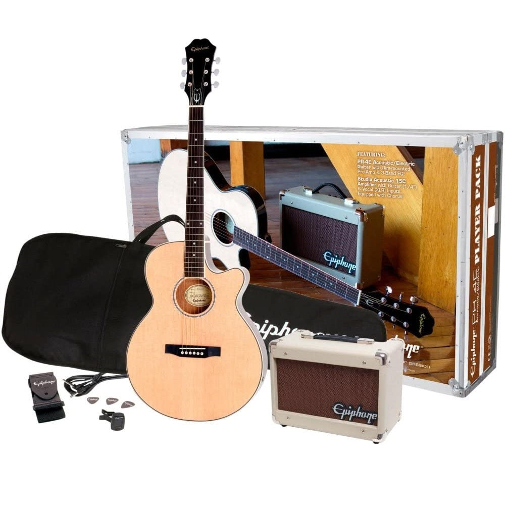 Epiphone PR-4E Player Pack | Natural