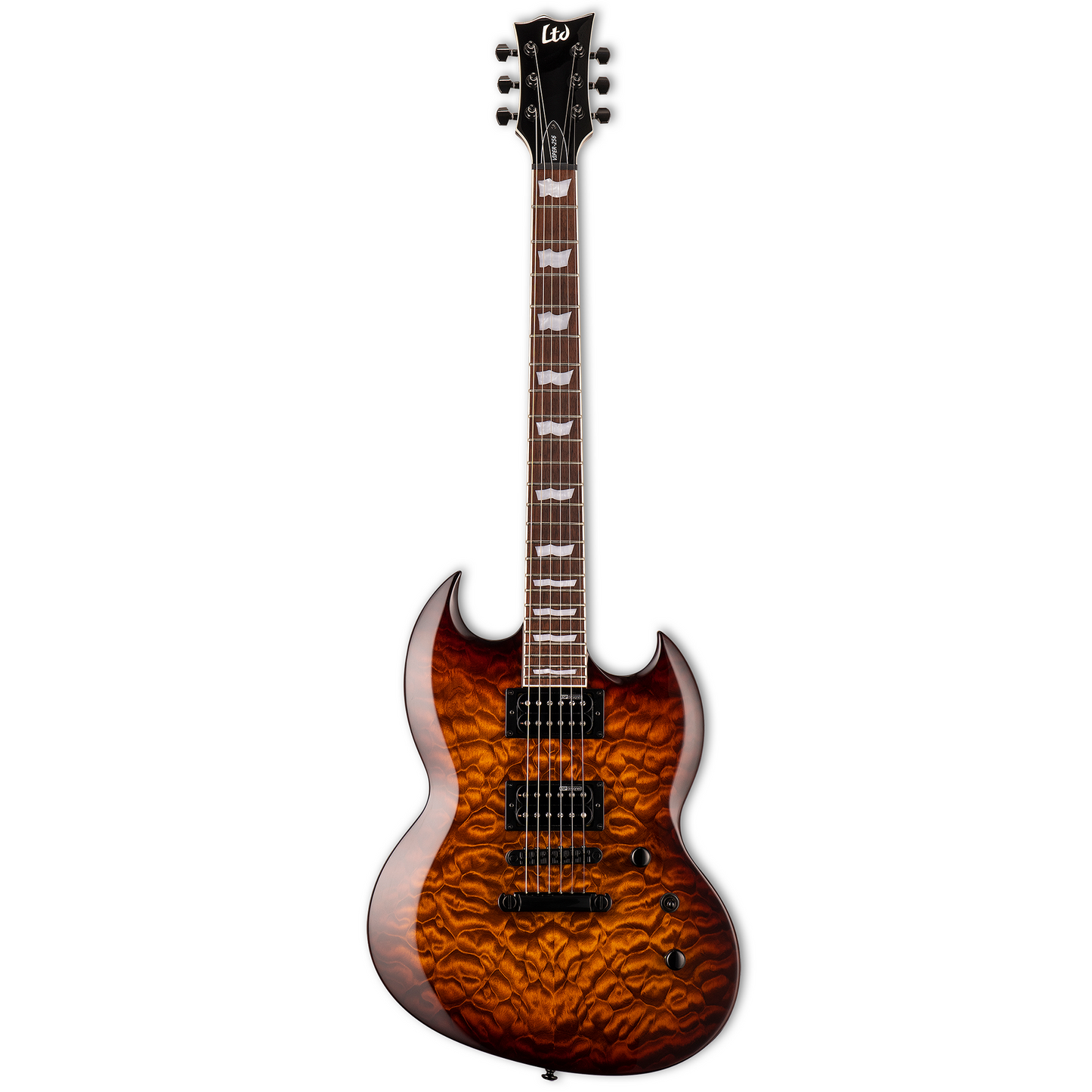 ESP LTD Viper-256 | Dark Brown Sunburst